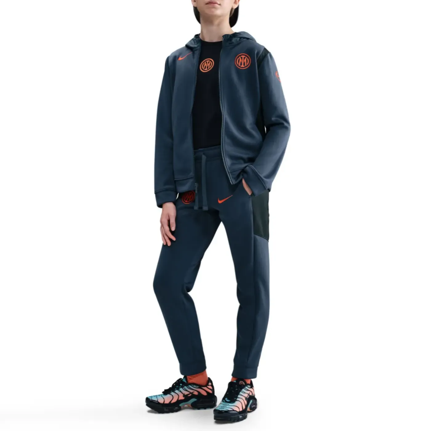 Kids - Inter Milan UCL training presentation tracksuit 2025/26 - Nike-1