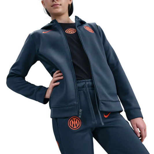 Kids - Inter Milan UCL training presentation tracksuit 2025/26 - Nike-0