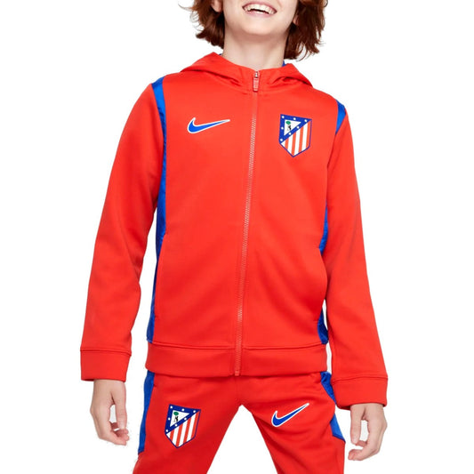 Kids - Atletico Madrid woven presentation tracksuit 2024/25 red/blue - Nike-0