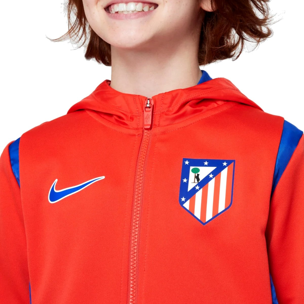 Kids - Atletico Madrid woven presentation tracksuit 2024/25 red/blue - Nike-2