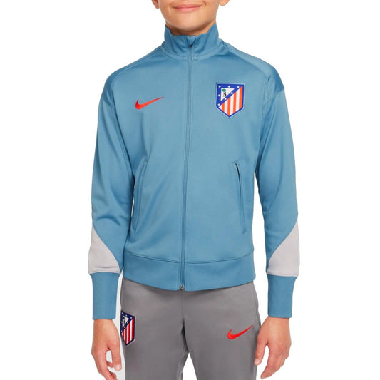 Kids - Atletico Madrid presentation soccer tracksuit 2024/25 - Nike-0