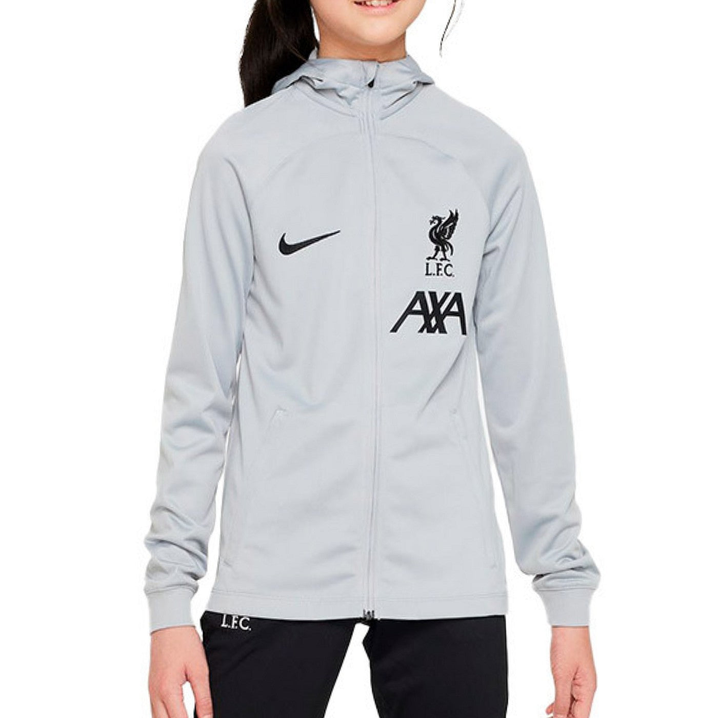 Kids - Liverpool hooded presentation Soccer tracksuit 2023/24 - Nike-0