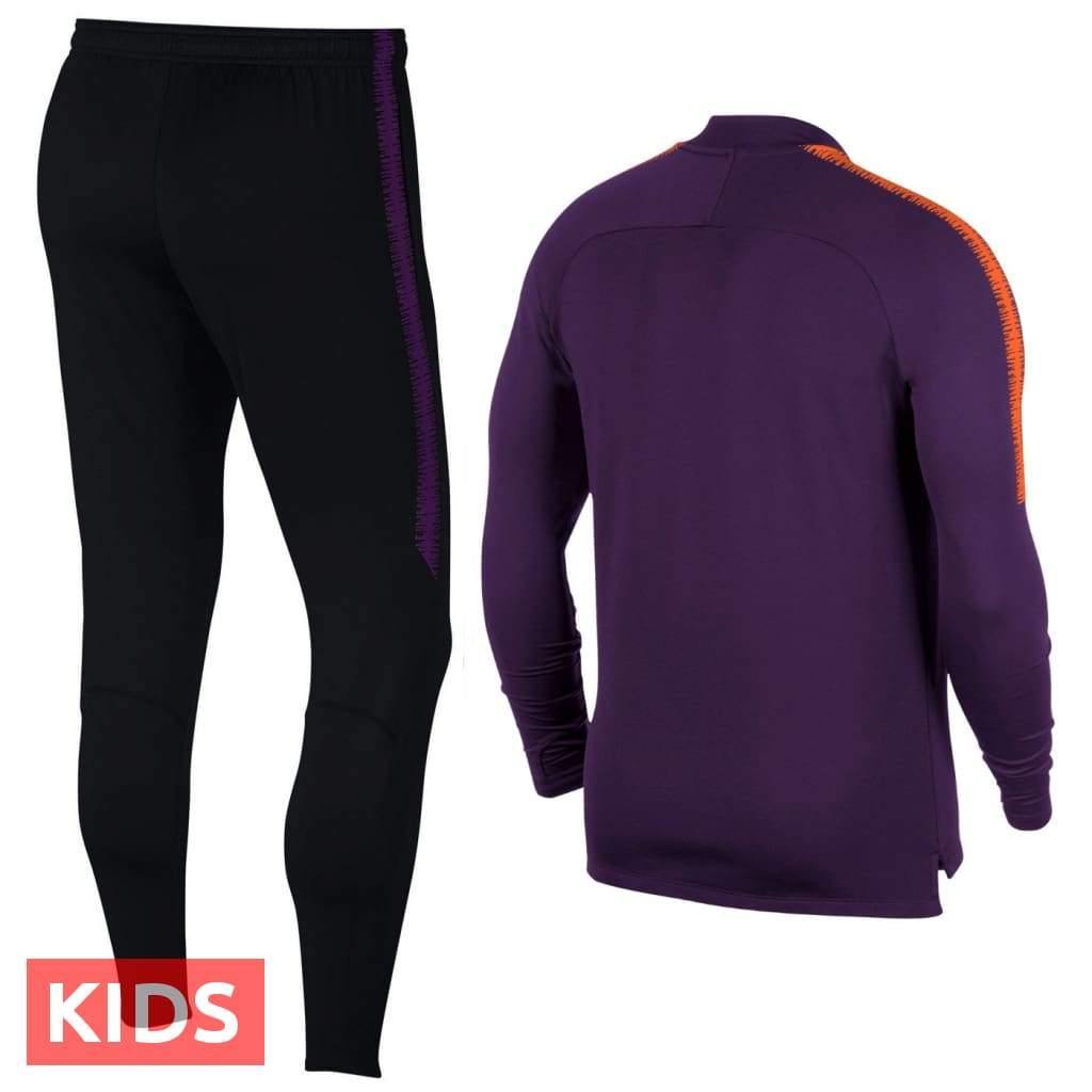 Kids - Manchester City UCL training technical soccer tracksuit 2018/19 - Nike-1