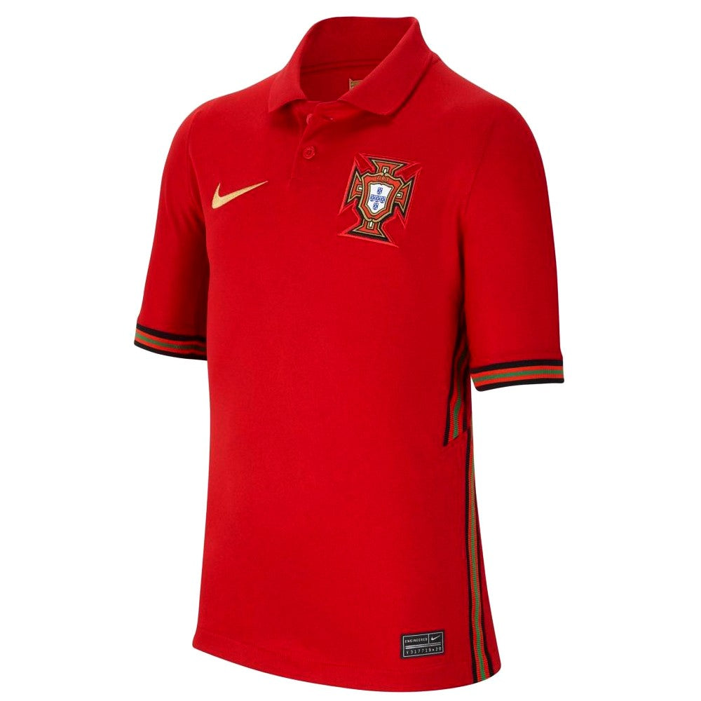 Kids - Portugal national team Home soccer jersey 2021/22 - Nike-0
