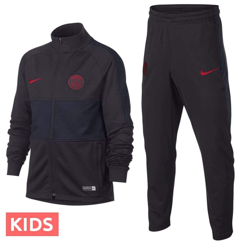 Kids - Paris Saint Germain presentation soccer tracksuit 2019/20 - Nike