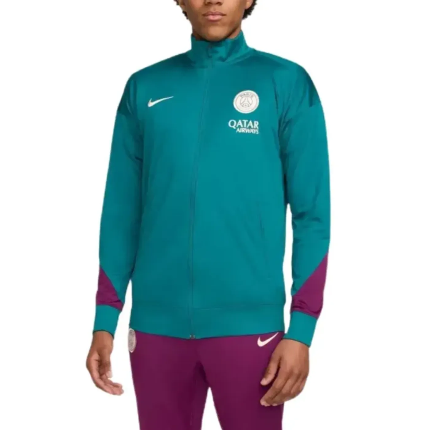 PSG training presentation Soccer tracksuit 2024/25 - Nike-0