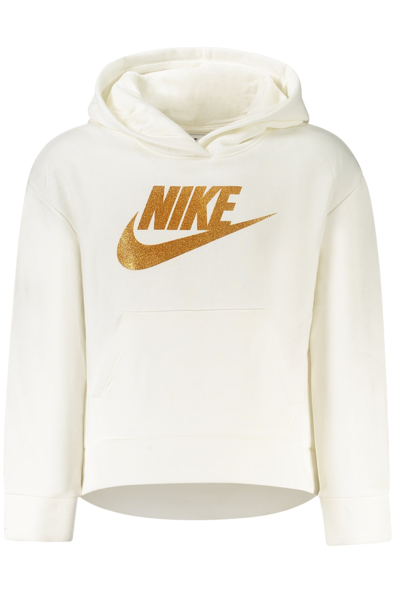 NIKE KIDS' WHITE ZIP-UP SWEATSHIRT-0