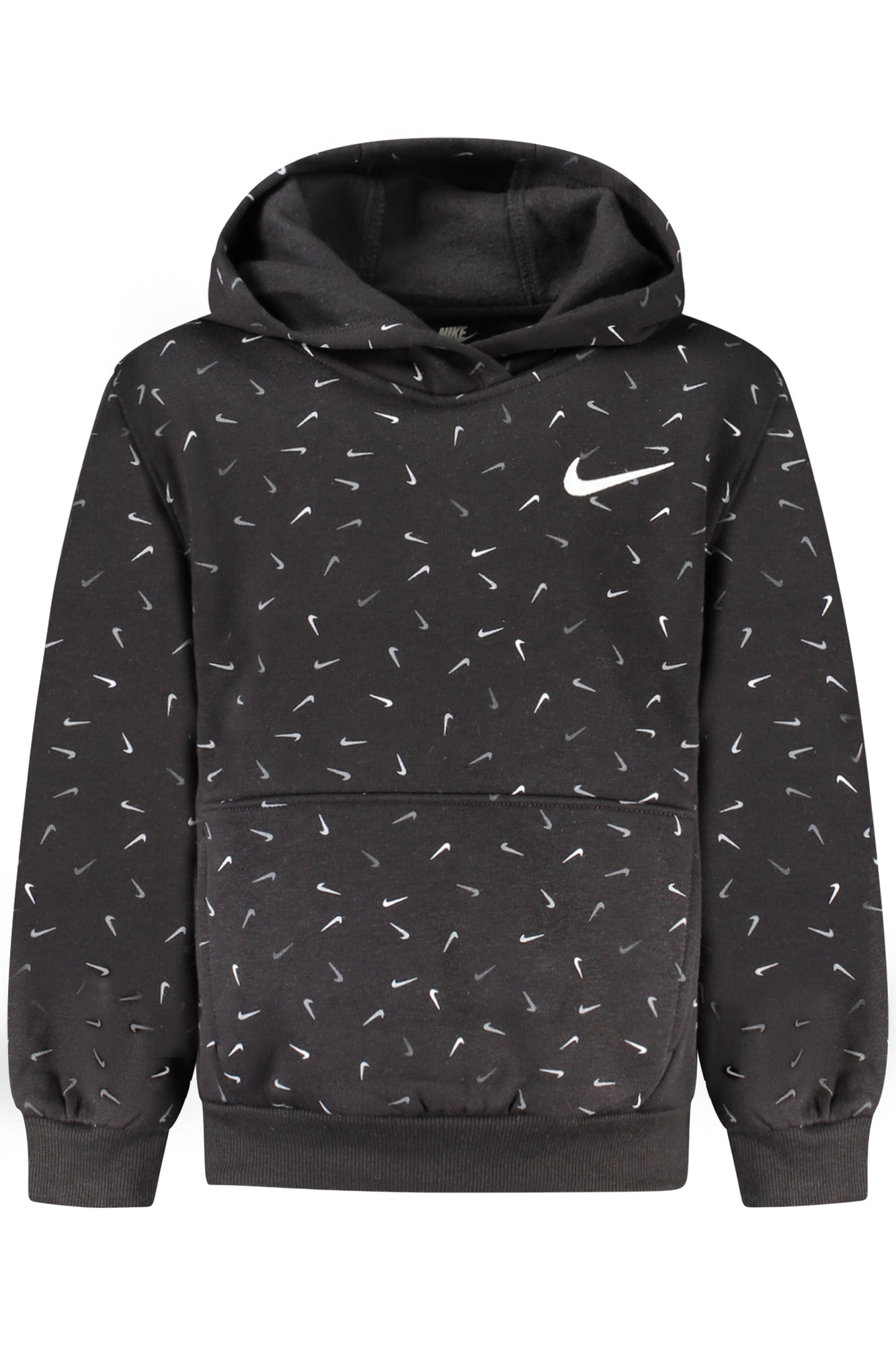 NIKE KIDS' BLACK ZIP-UP SWEATSHIRT-0