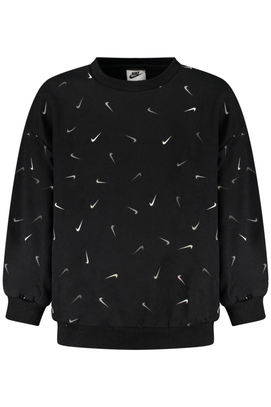 NIKE KIDS' BLACK ZIP-UP SWEATSHIRT-0