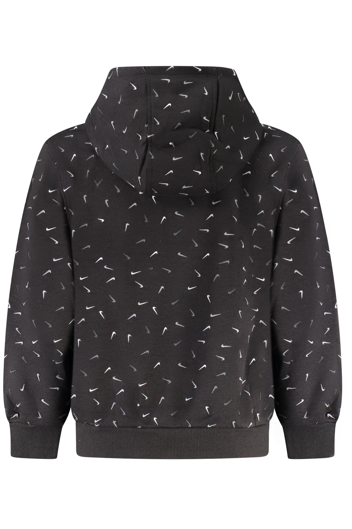 NIKE KIDS' BLACK ZIP-UP SWEATSHIRT-1
