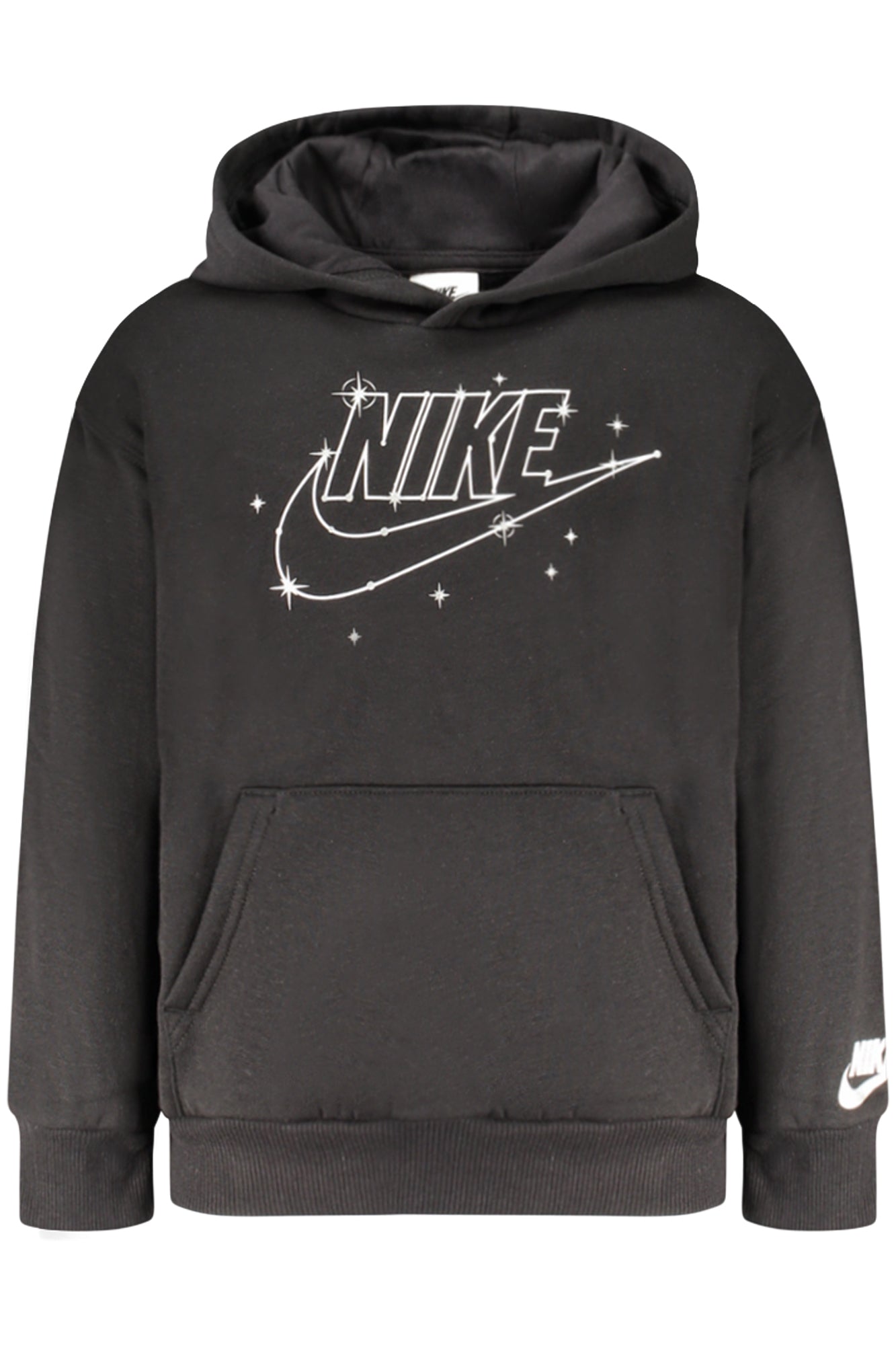 NIKE KIDS' BLACK ZIP-UP SWEATSHIRT-0