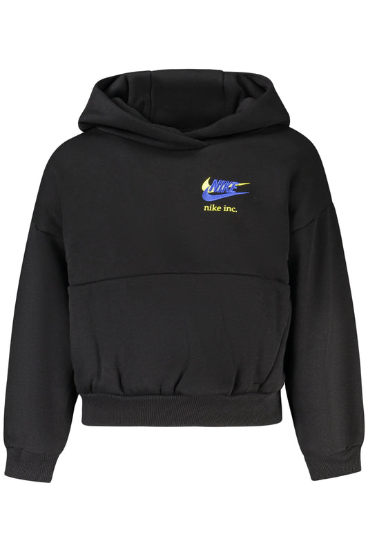 NIKE KIDS' BLACK ZIP-UP SWEATSHIRT-0