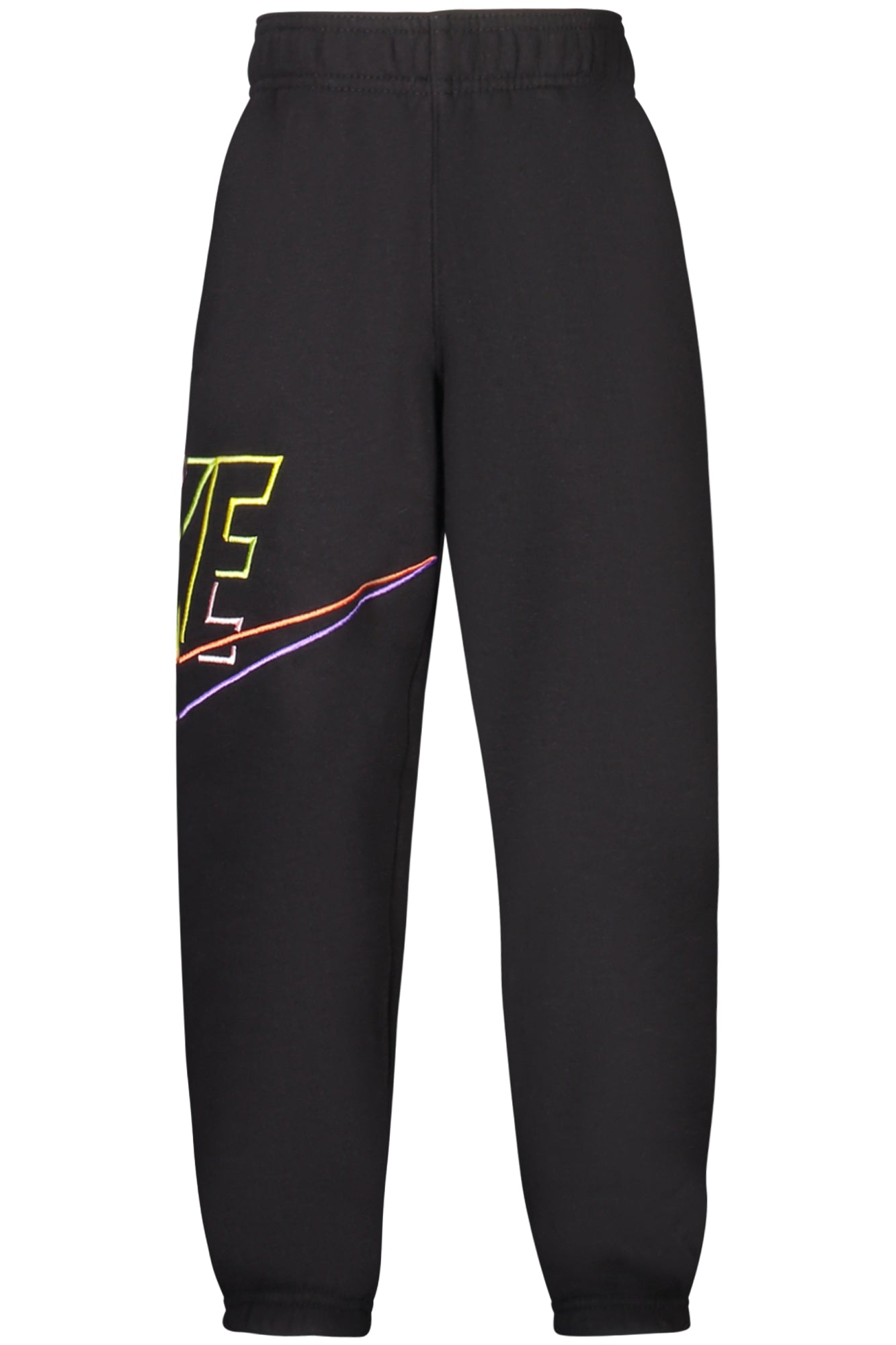 NIKE KIDS' BLACK LONG TRACK PANTS-0