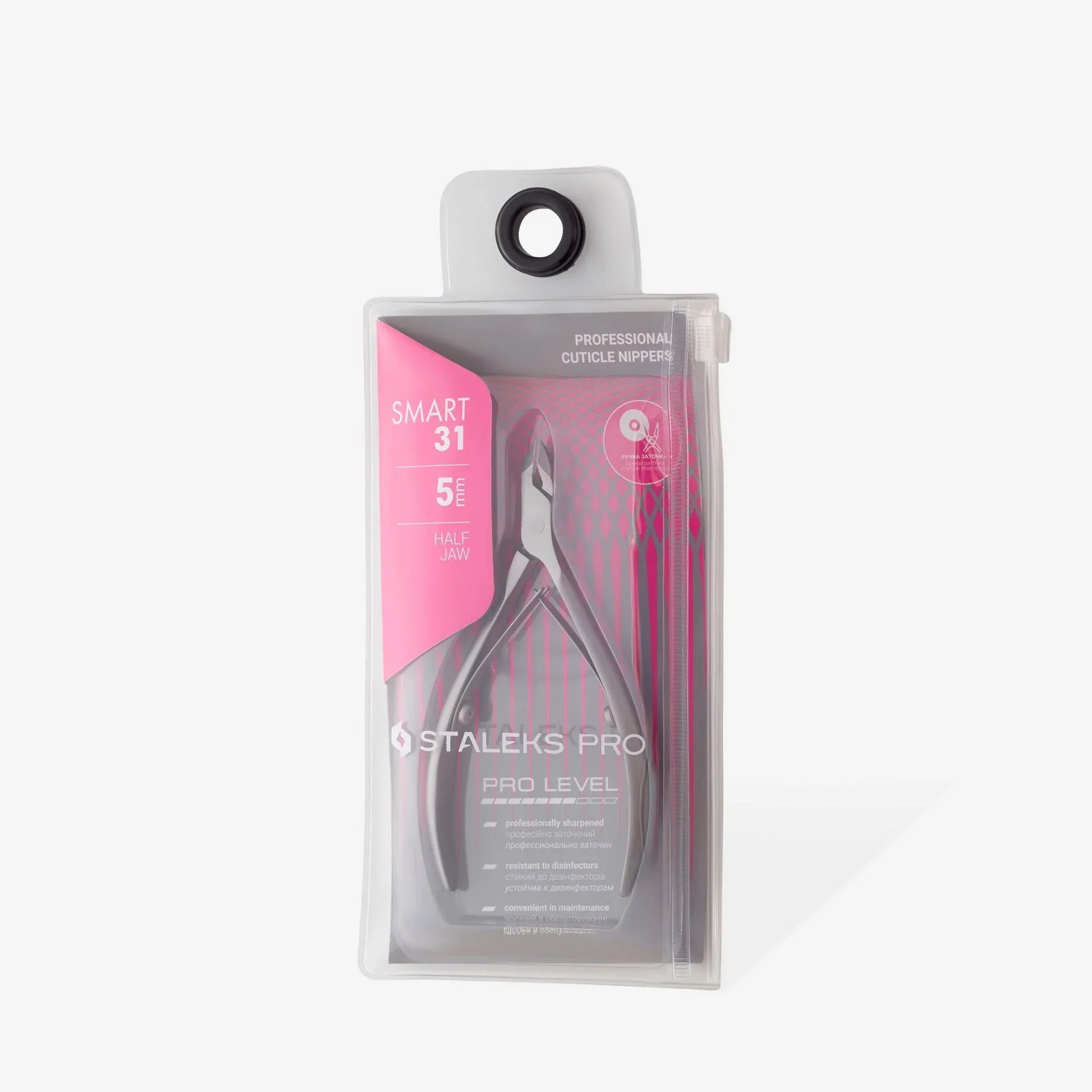STALEKS Pro Smart 31 Professional Cuticle Nippers 5 mm Ns-31-5-4