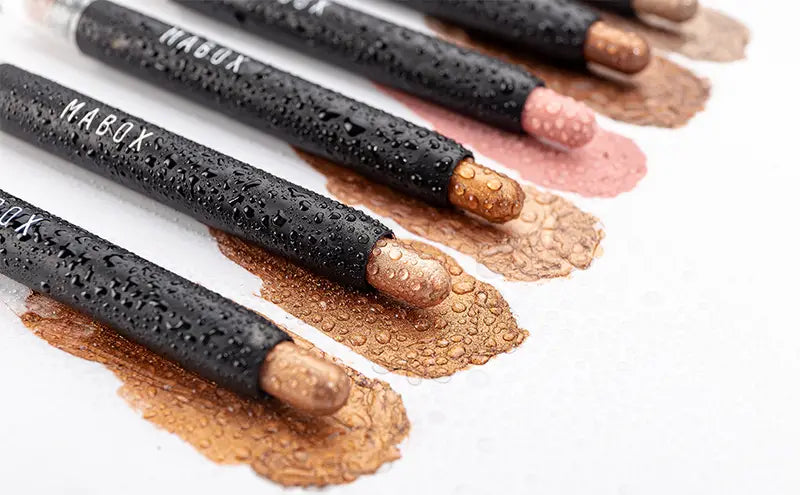 Metallic Eyeshadow Stick Set - 6 Creamy Pencils