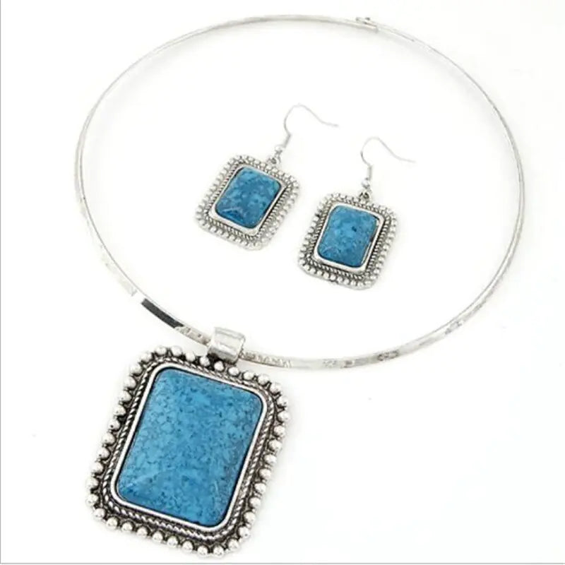 Necklace with Large Gemstones