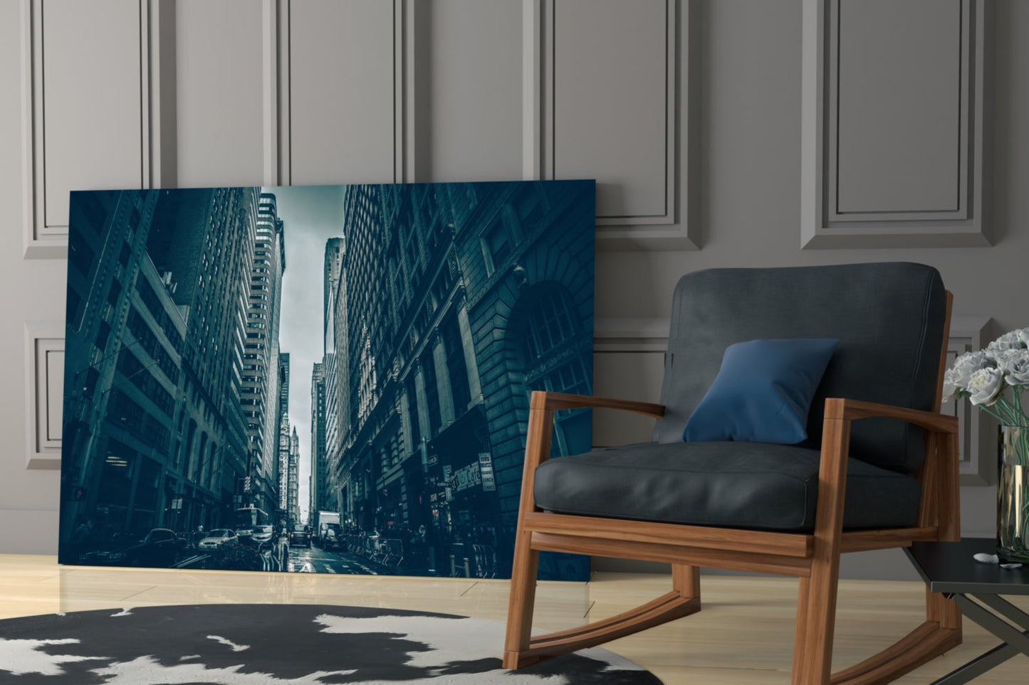 New York City Glass Wall Art