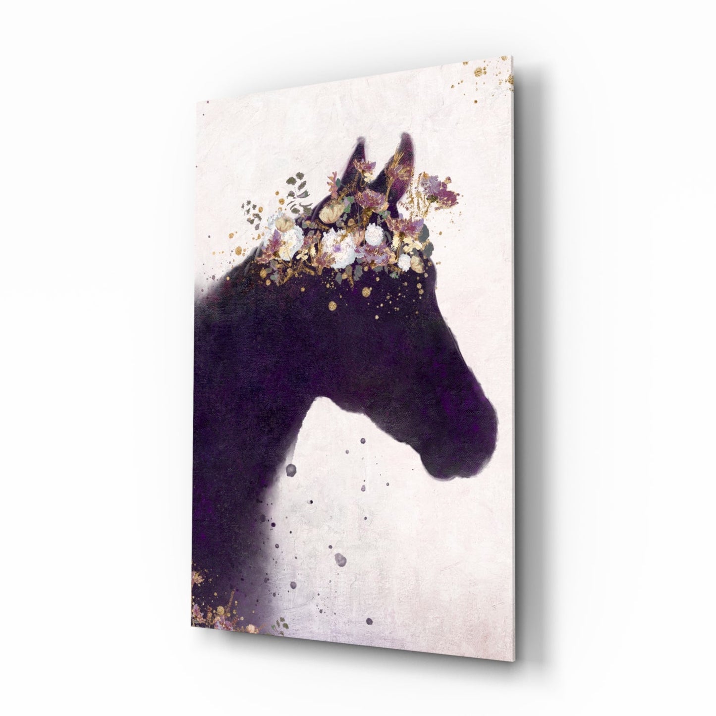 Horse Glass Wall Art
