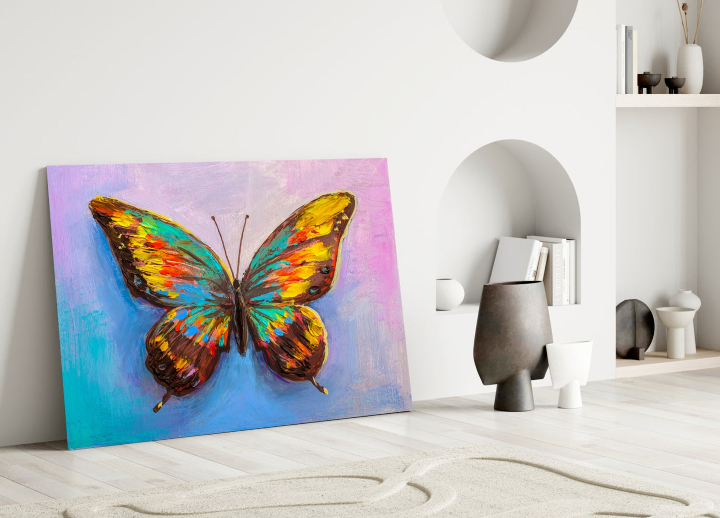 Butterfly Glass Wall Art