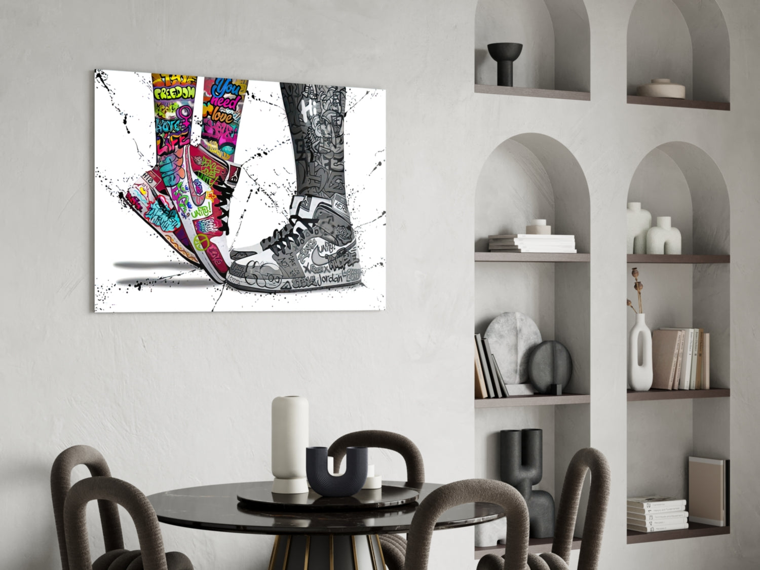 Free Love Glass Wall Art-4