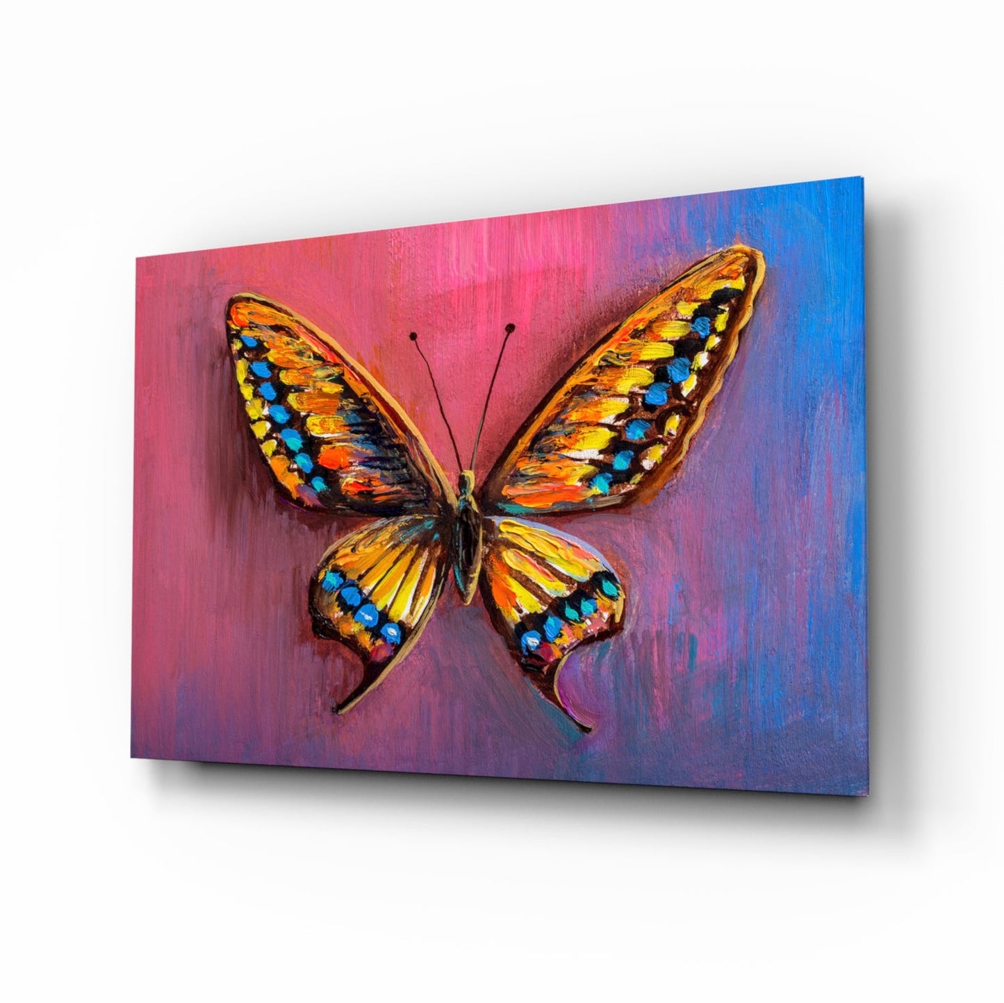 Butterfly Glass Wall Art