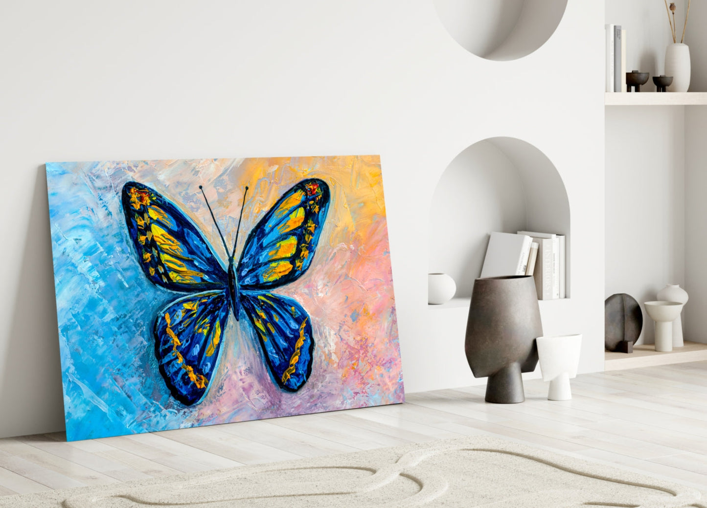Butterfly Glass Wall Art