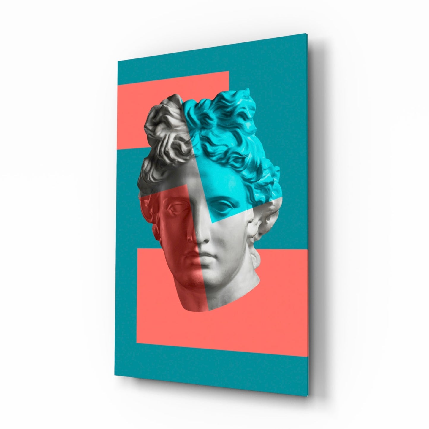 Sculpture Glass Wall Art