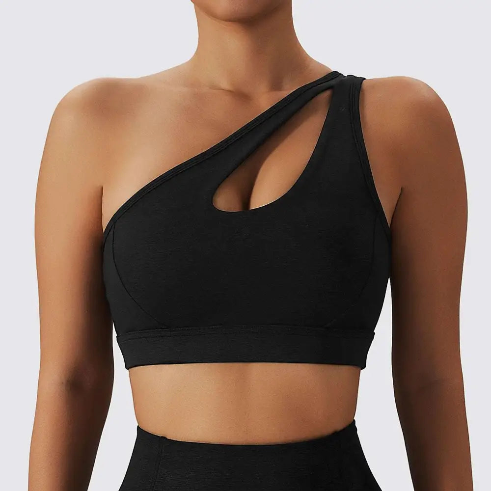 Olive Green Yoga Bra Fitness Suit with Pockets