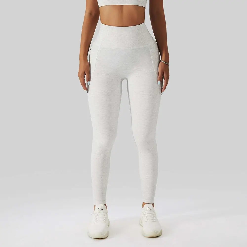 Olive Green Yoga Bra Fitness Suit with Pockets