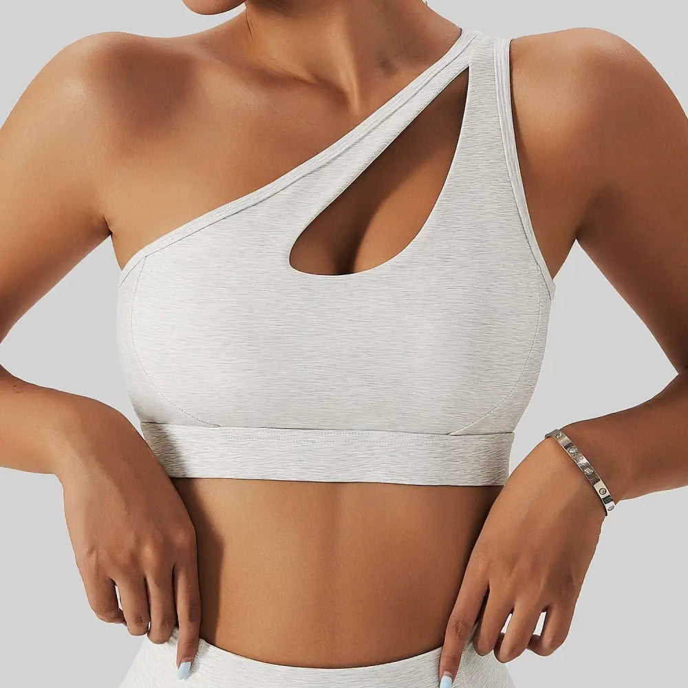 Olive Green Yoga Bra Fitness Suit with Pockets