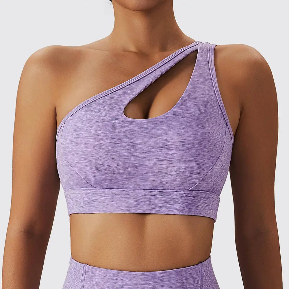 Olive Green Yoga Bra Fitness Suit with Pockets