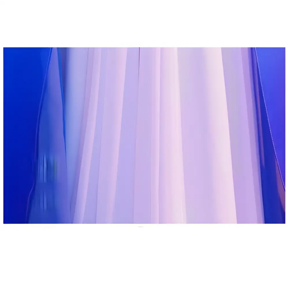 Ombre Cape Blue Floral Choral Dress Red Song Competition