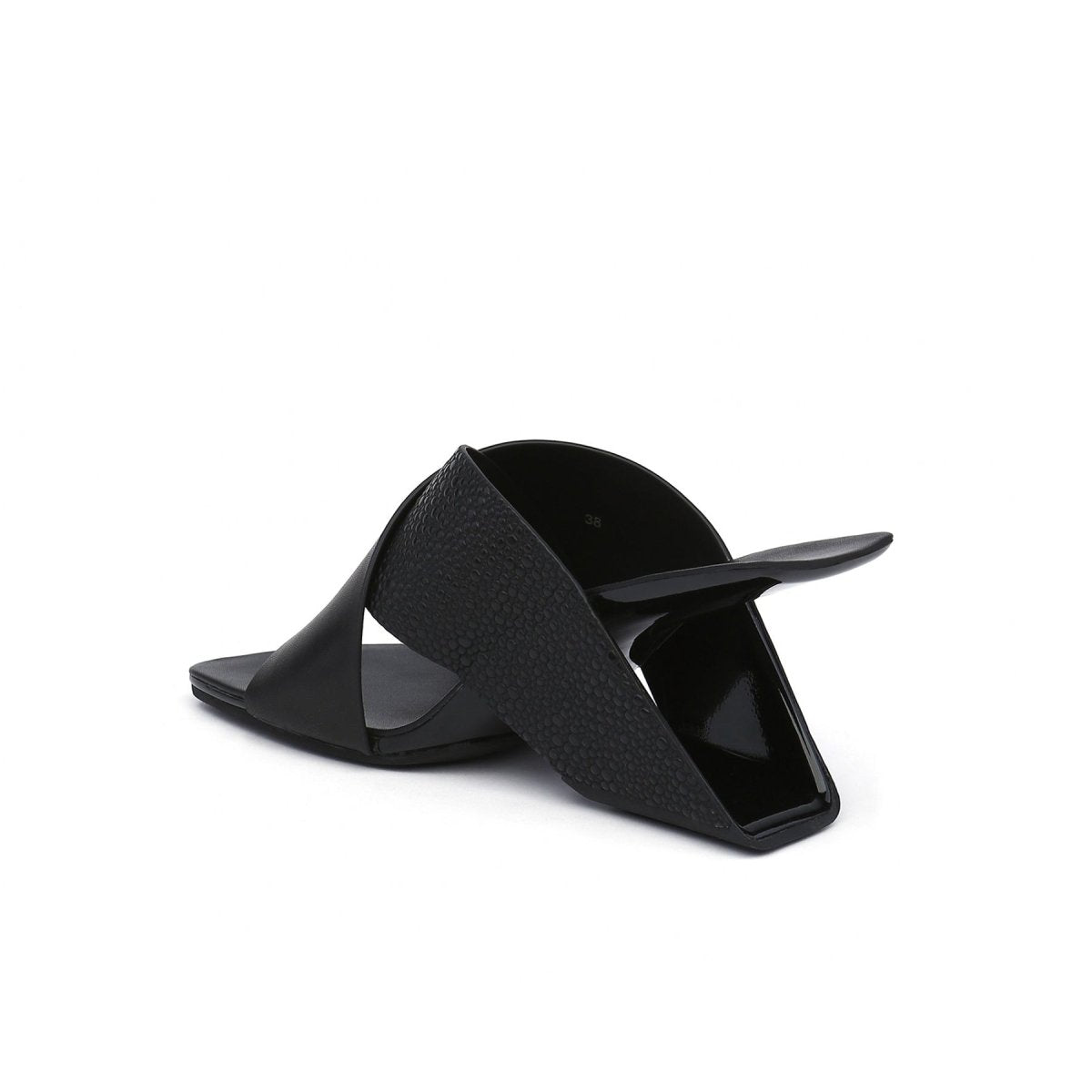 Open Toe Criss Cross Sandals-3