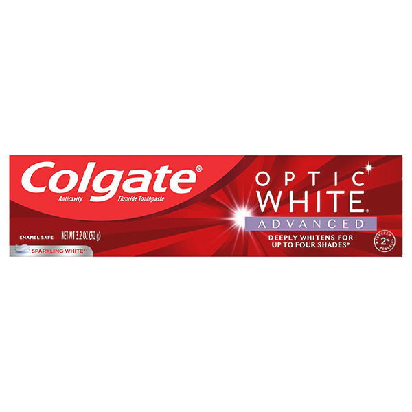 Colgate Optic White Advanced Anticavity Fluoride Toothpaste - Sparkling White-0