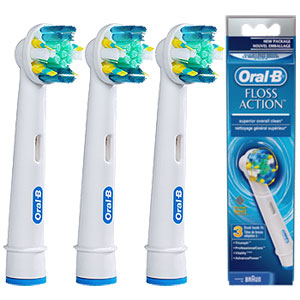 Oral-B FlossAction Brush Heads EB25-3pk-0