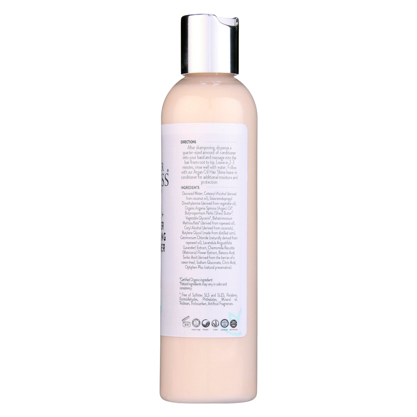 Organic Argan Oil Hair Conditioner – Deep Moisture & Frizz Control