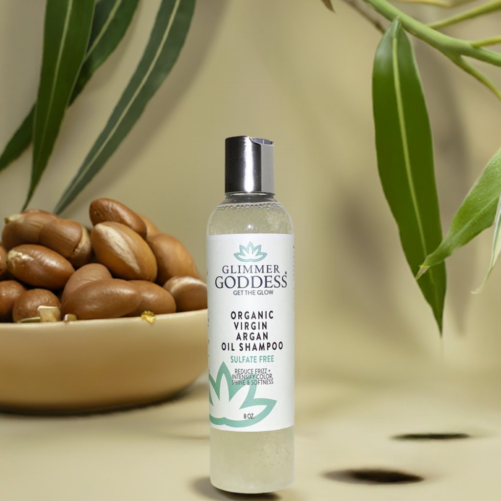 Organic Sulfate-Free Shampoo with Argan Oil for Healthy Hair
