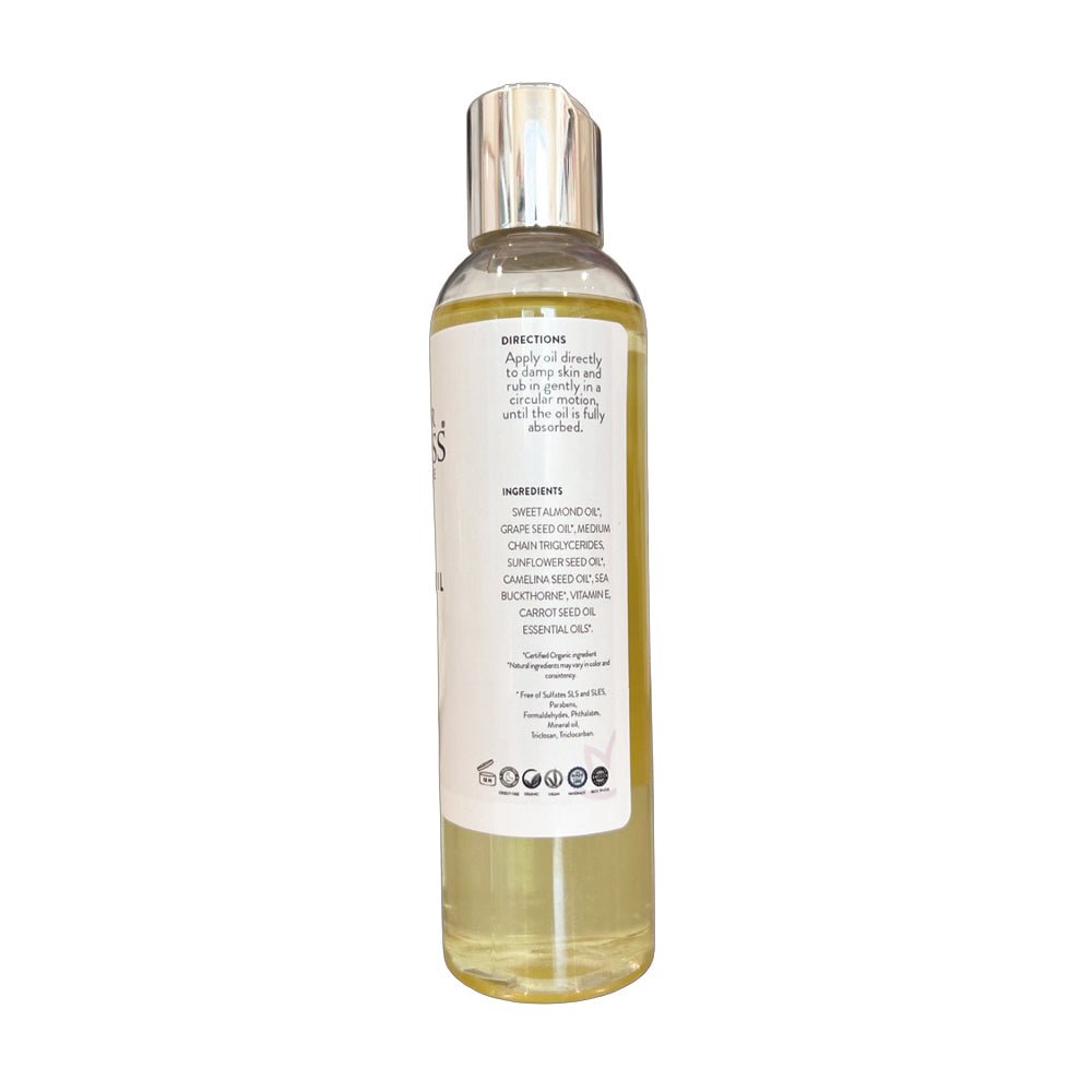 Organic Sweet Almond Silky Skin Oil – 48 Hour Hydration