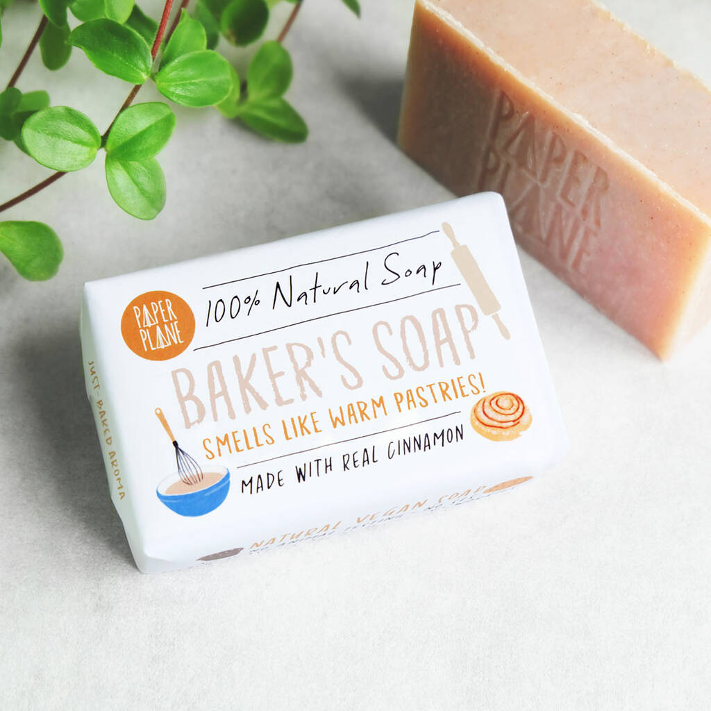 Cinnamon Baker's Soap 100% Natural Vegan-0