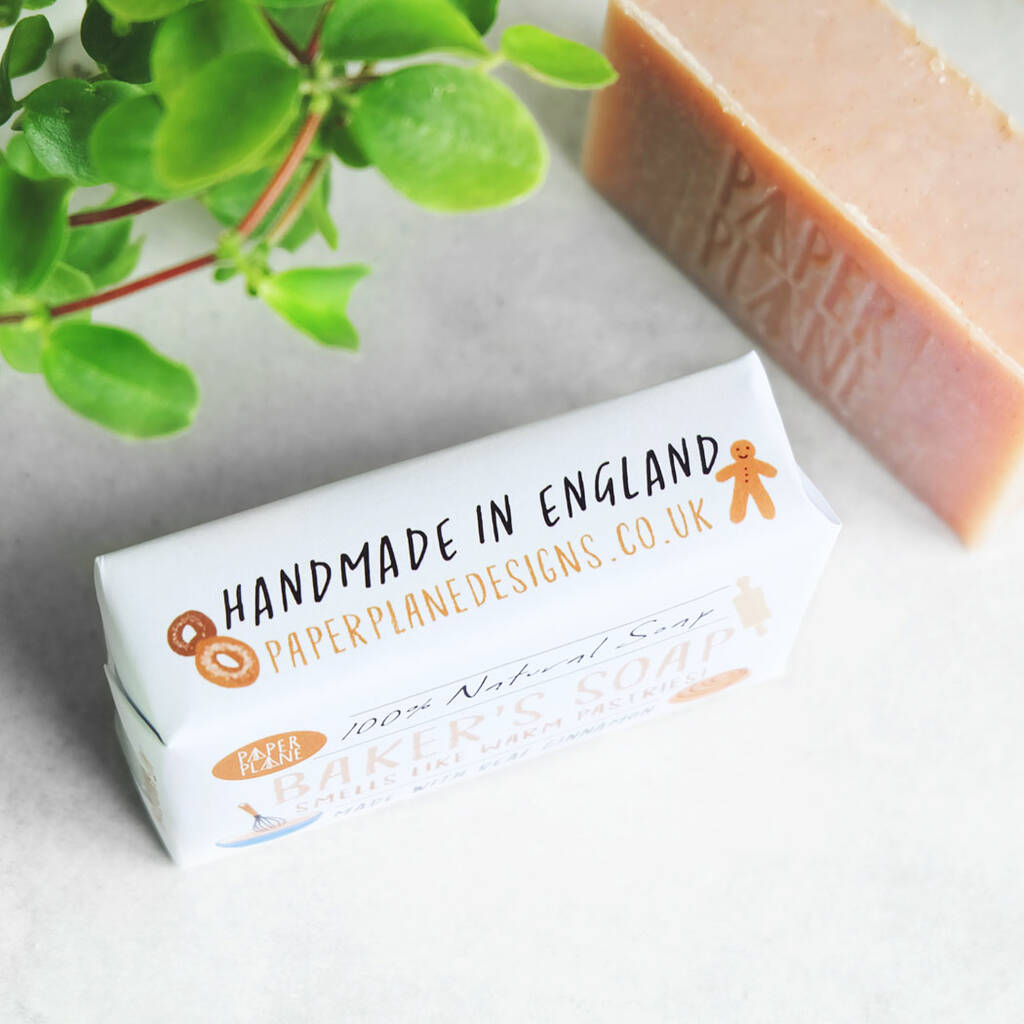 Cinnamon Baker's Soap 100% Natural Vegan-1