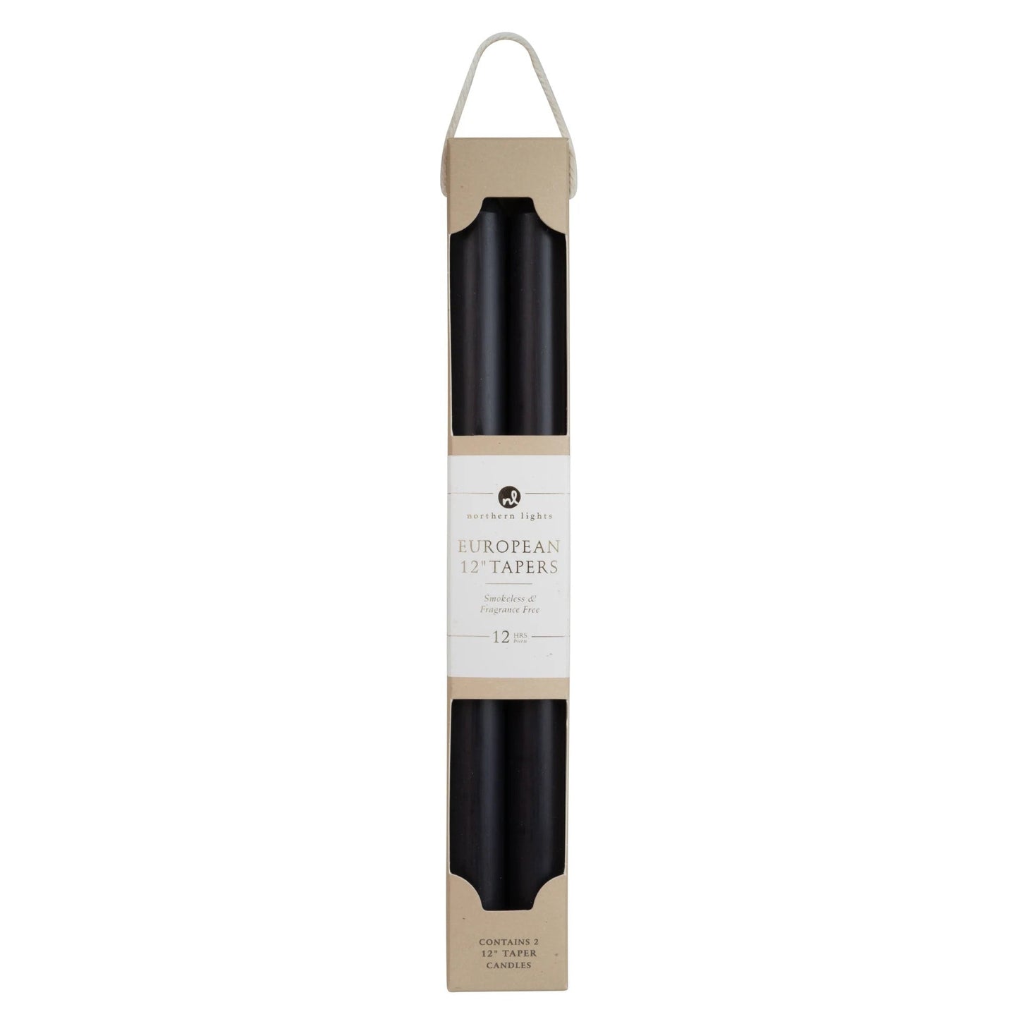 12'' Decorative Taper Candle 2-Packs