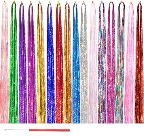 TINSEL HAIR EXTENSIONS