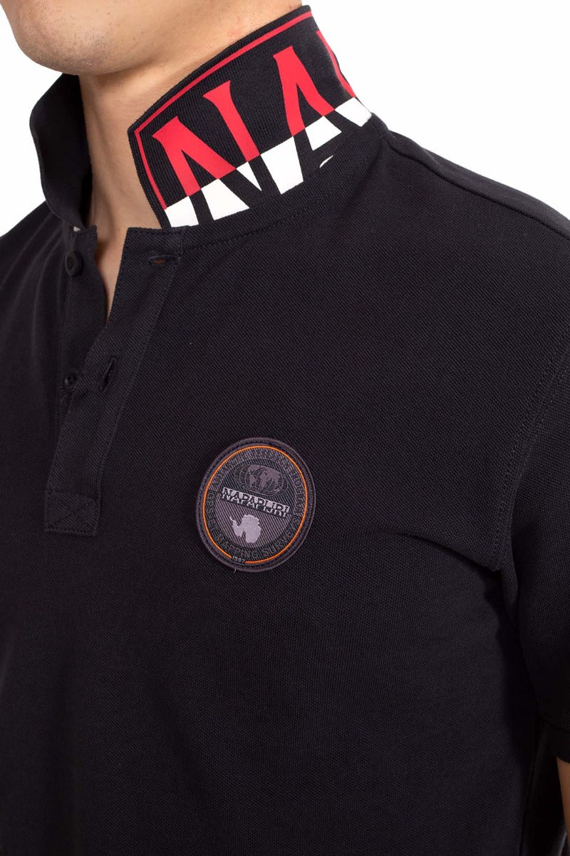 NAPAPIJRI - Men's badge polo shirt - Size S-4