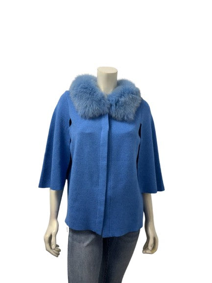 Arctic Fox Trimmed Cape