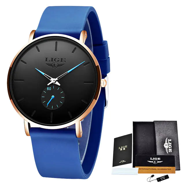 Men's Ultra-Thin Waterproof Quartz Luxury Watch