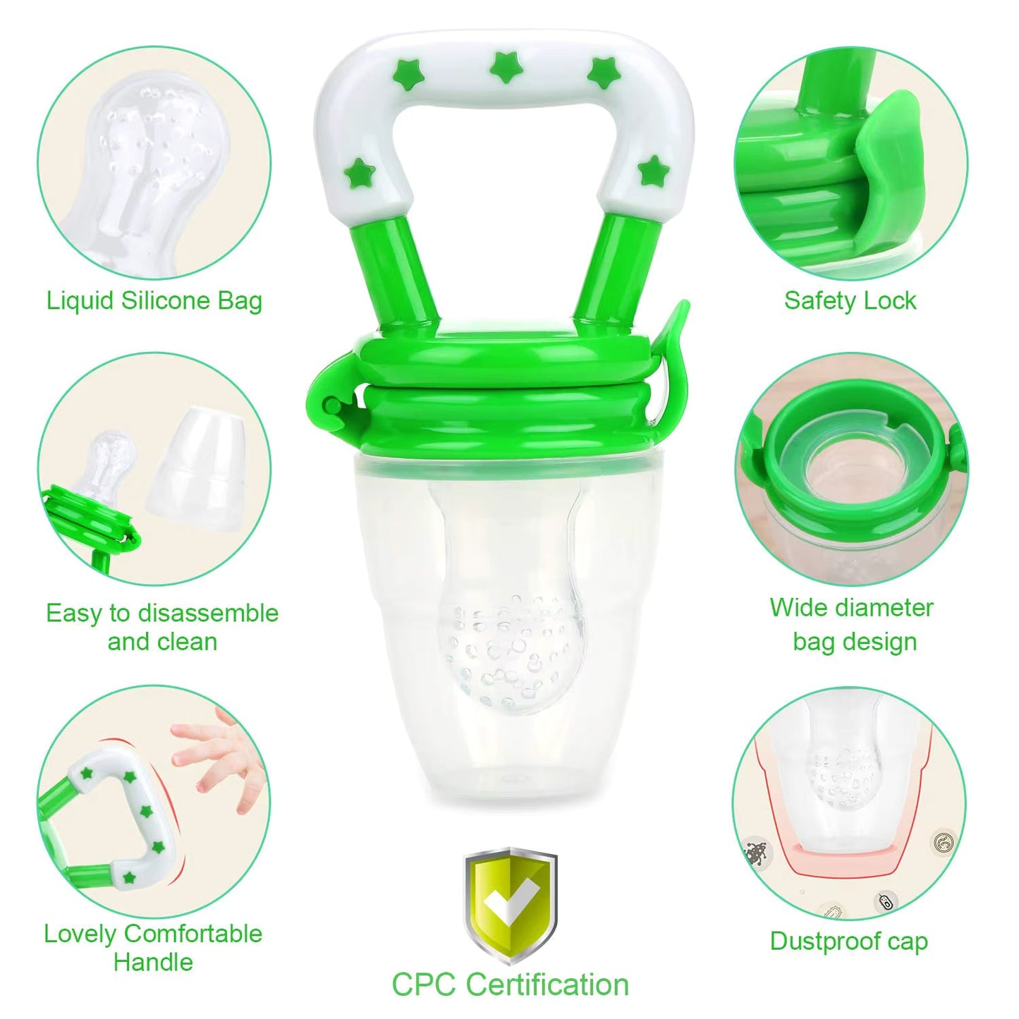 Baby Food Feeder and Pacifier