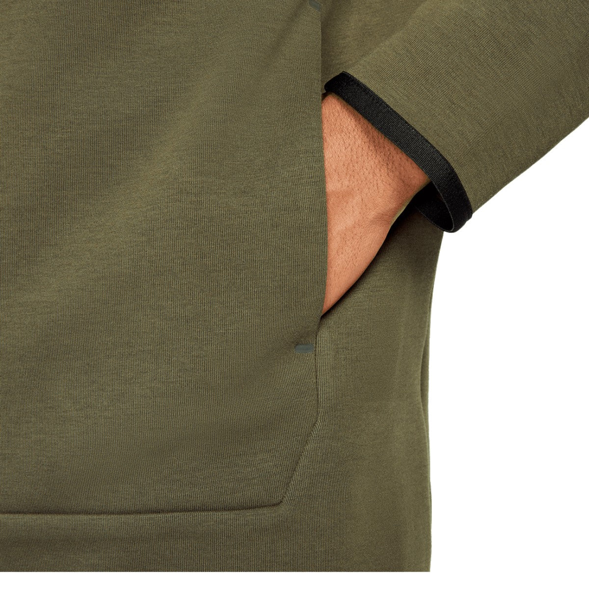 PSG Tech Fleece green presentation Soccer jacket 2022/23 - Nike-2