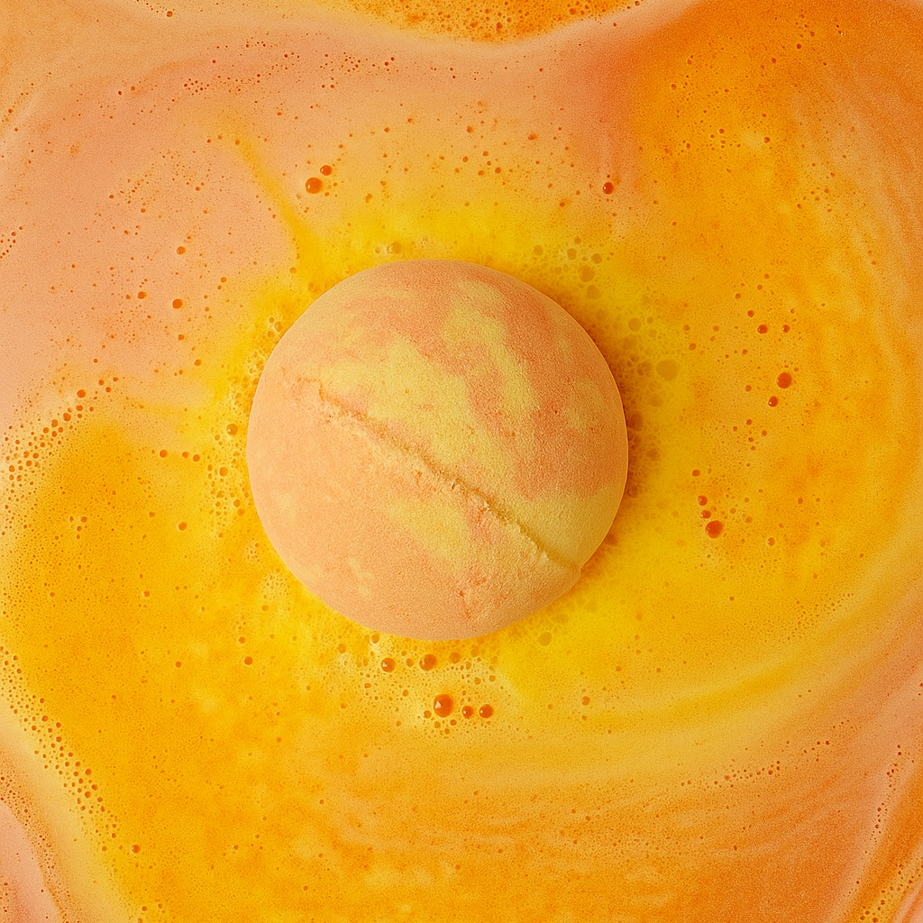 You Are Amazing - Peach Bath Bomb Uplifting Soak-1