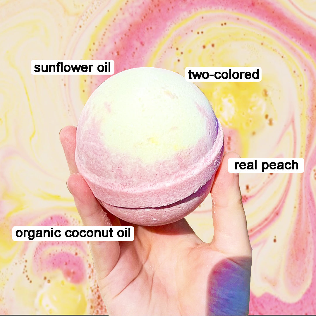 Georgia Peach Bath Bomb - 8oz-2