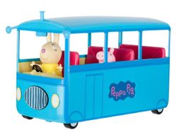 Peppa Pig School Bus Model Toy for Classroom Fun